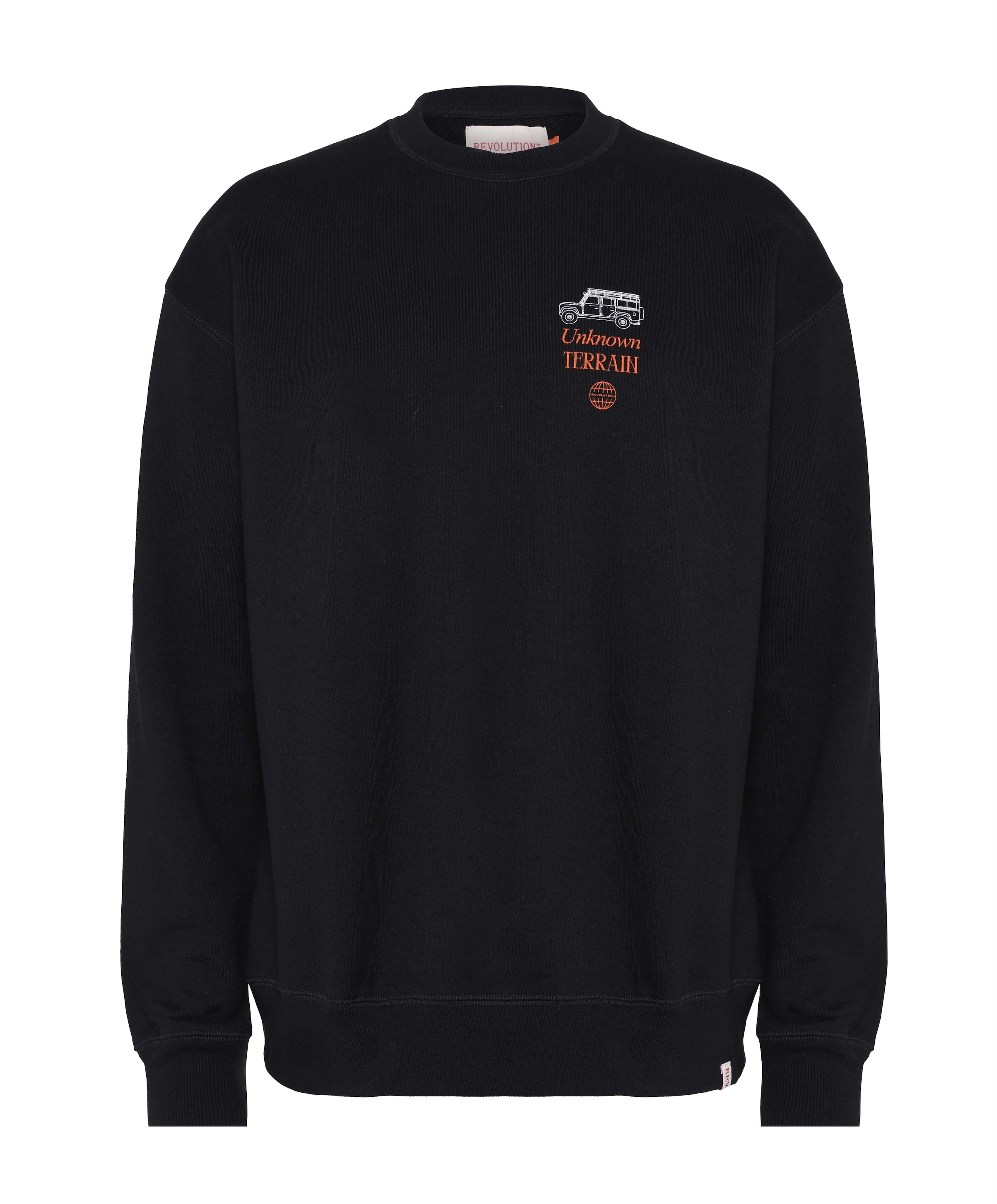 Heren sweater zwart