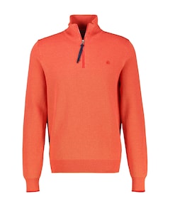 Heren trui met rits rood