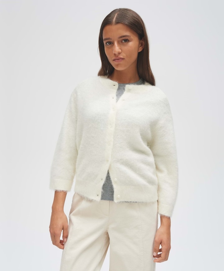 Dames vest ecru