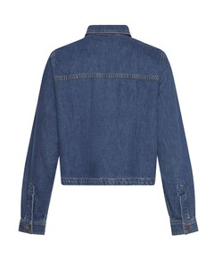 Blouse blauw