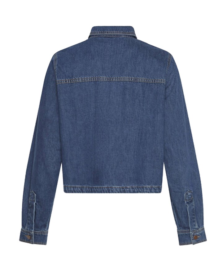 Blouse blauw