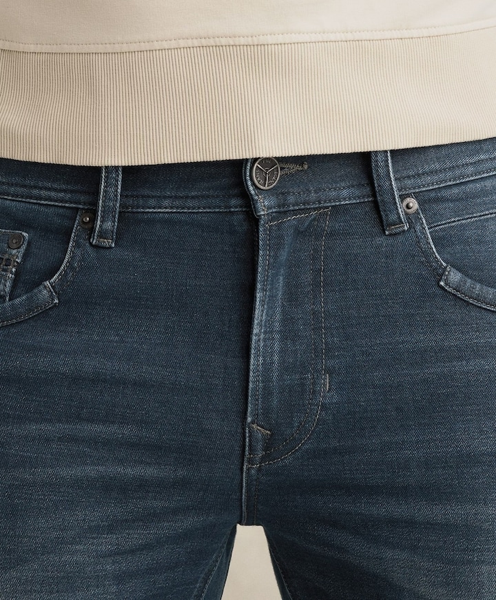 TAILWHEEL DARK NATURAL DENIM heren jeans blauw