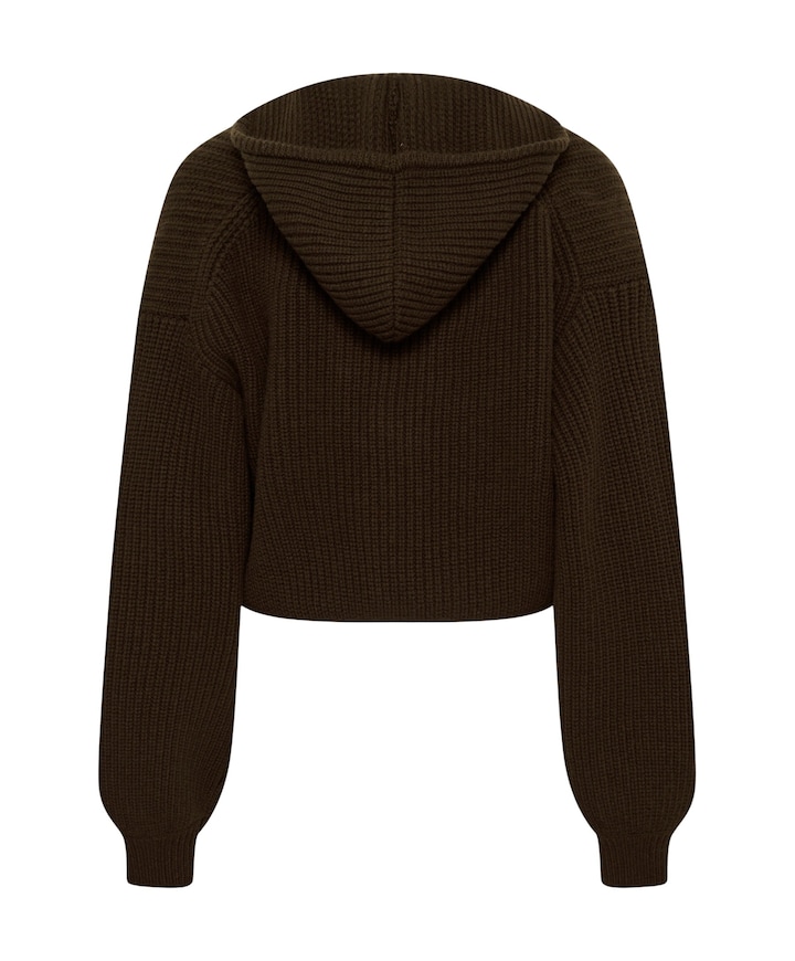 Dames vest bruin