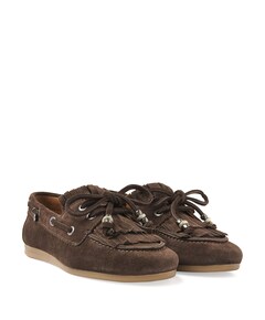 June Loua dames loafers bruin