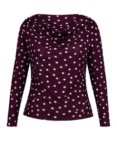 Dames longsleeve paars