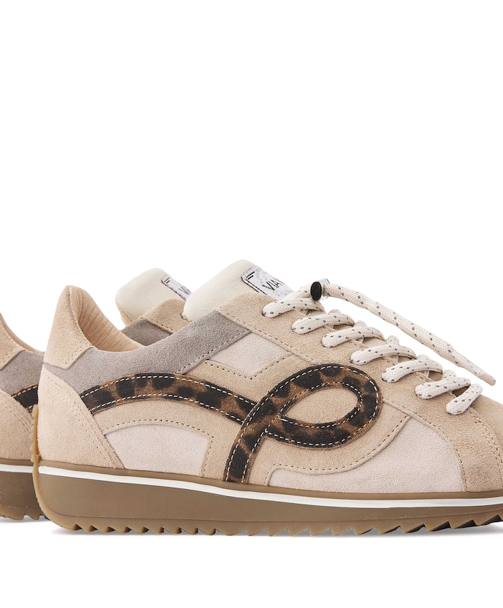 Mikki Eve dames sneakers beige