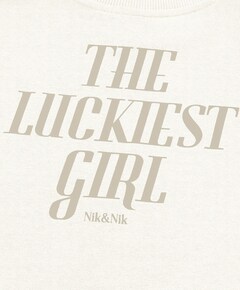 Meisjes sweater ecru