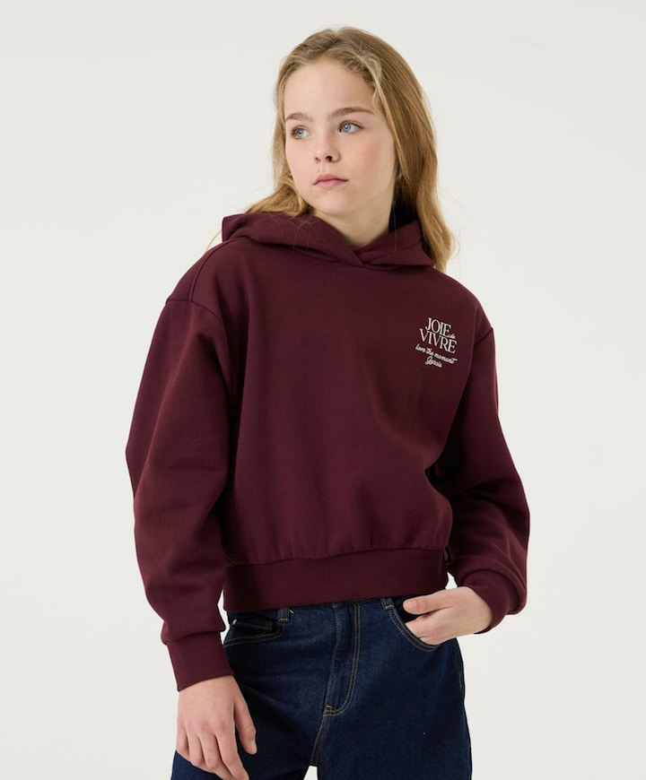 Meisjes sweater bordeaux