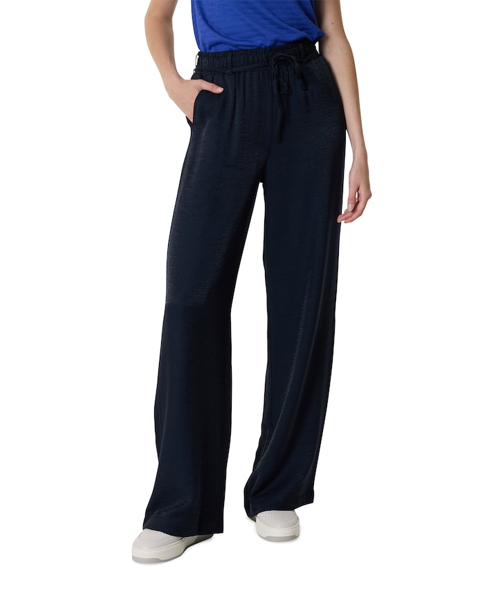 SOLANA dames broek blauw