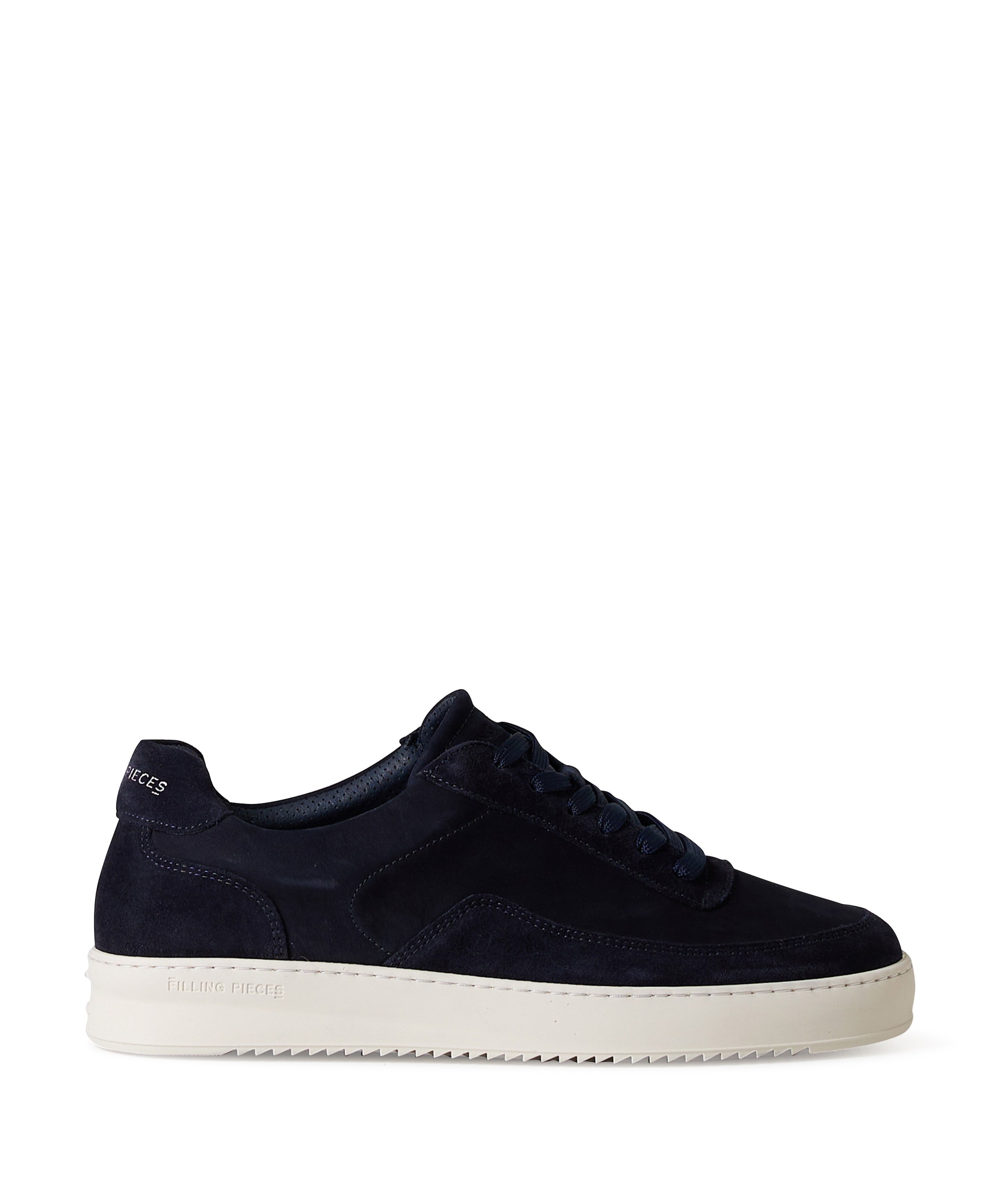 Mondo Suede Grain heren sneakers blauw