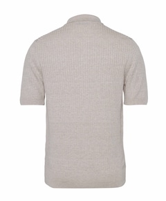 Heren polo beige