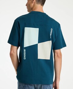 Heren T-shirt blauw