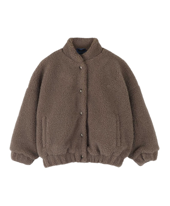 Uniseks jas bruin