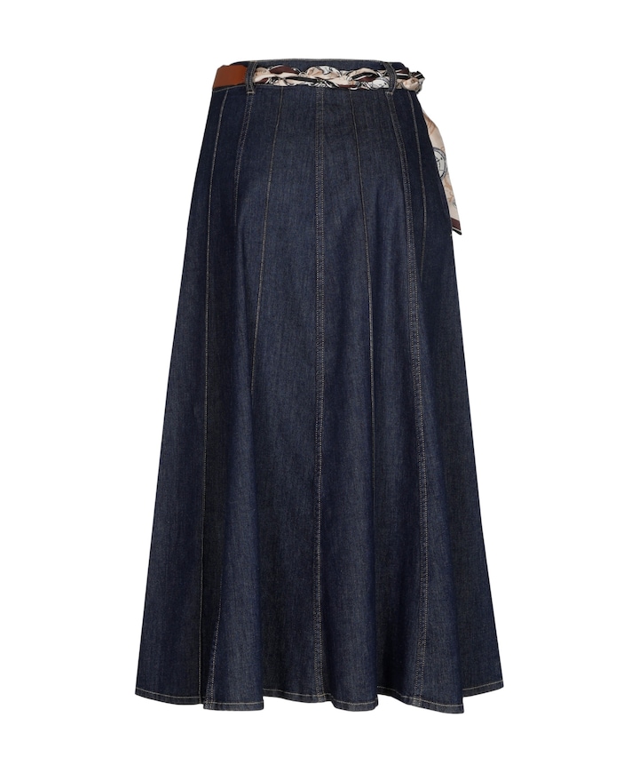 Dames rok blauw