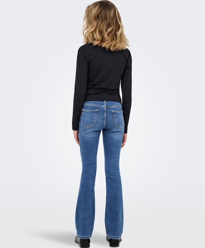 KOGBLUSH FLARED DNM REA1319 NOOS meisjes jeans blauw