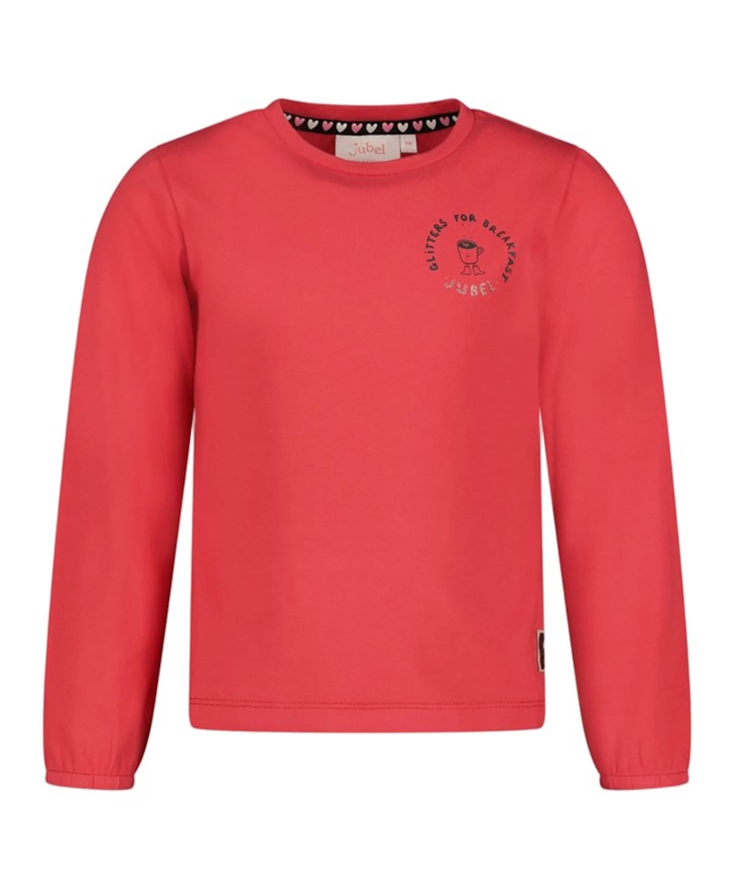 Meisjes longsleeve rood