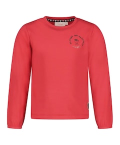 Meisjes longsleeve rood