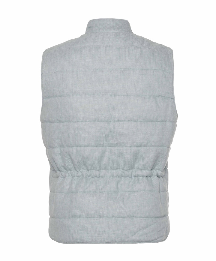 Heren bodywarmer grijs