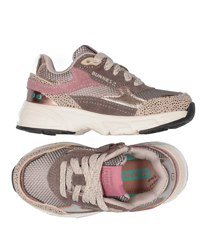 Duuk Dash meisjes sneakers beige