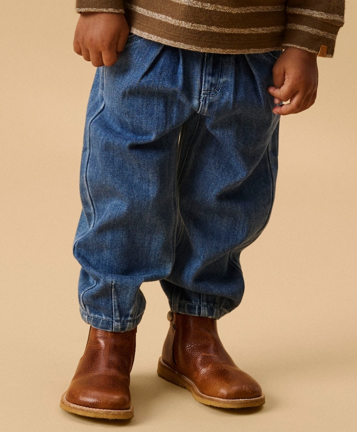 NMNOBELLO BAGGY JEANS 1144-SE LIL meisjes jeans blauw
