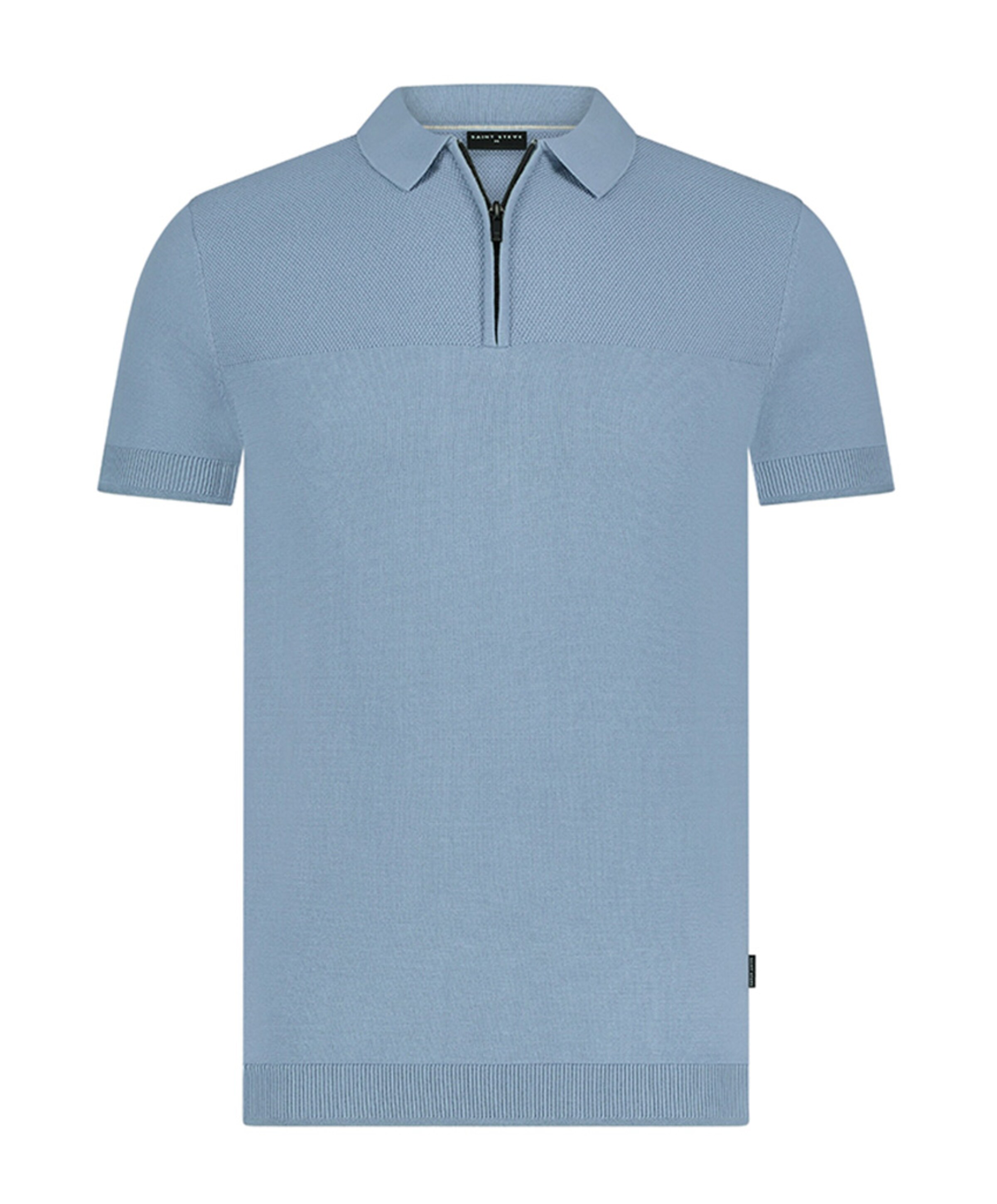Heren polo blauw