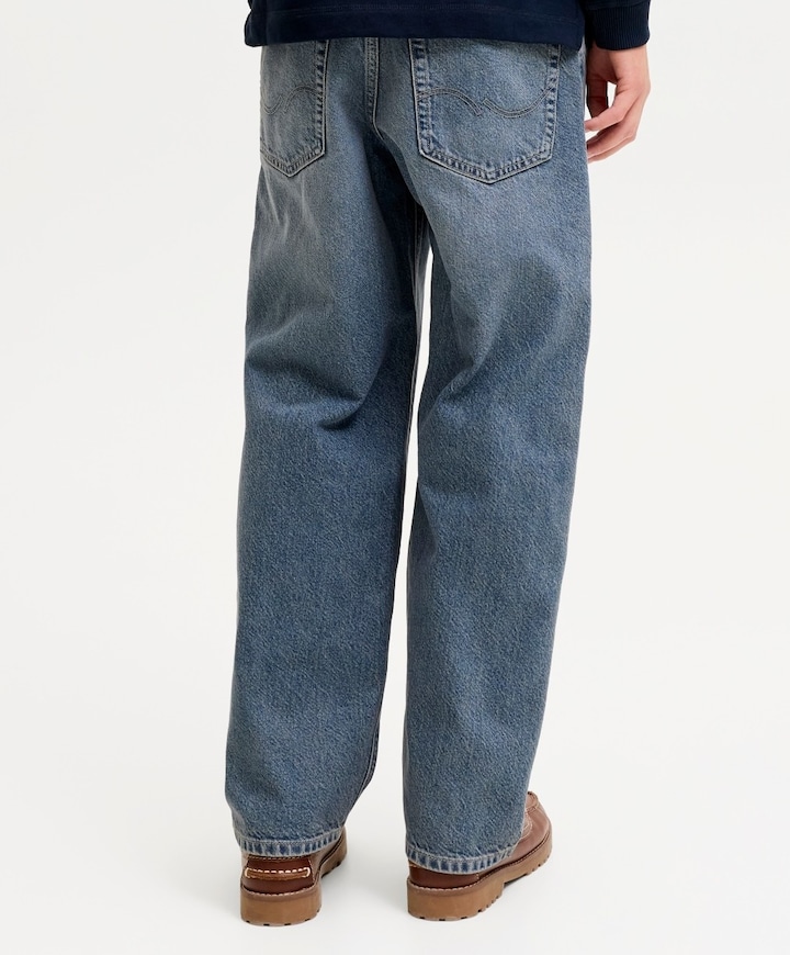 JJIALEX JJORIGINAL SQ 032 SN JNR jongens jeans blauw