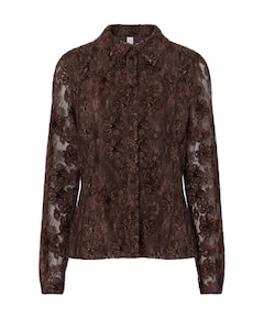 Dames blouse bruin