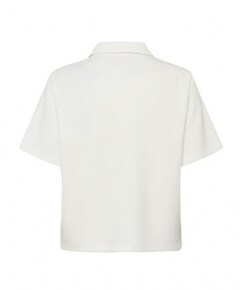 Dames polo ecru