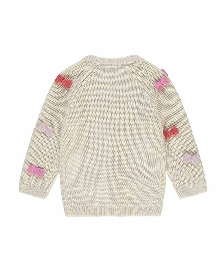 Meisjes vest beige