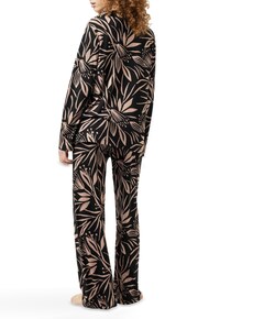 Dames pyjamaset zwart