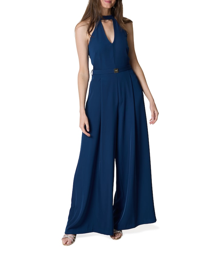 Diana tuta dames jumpsuit blauw