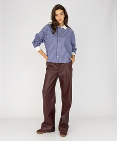 Dames blouse blauw
