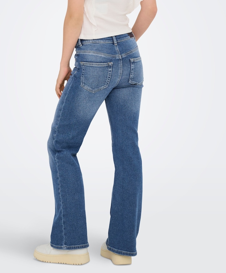 KOGJUICY LIFE FLARED DNM CRO557 NOO meisjes jeans blauw