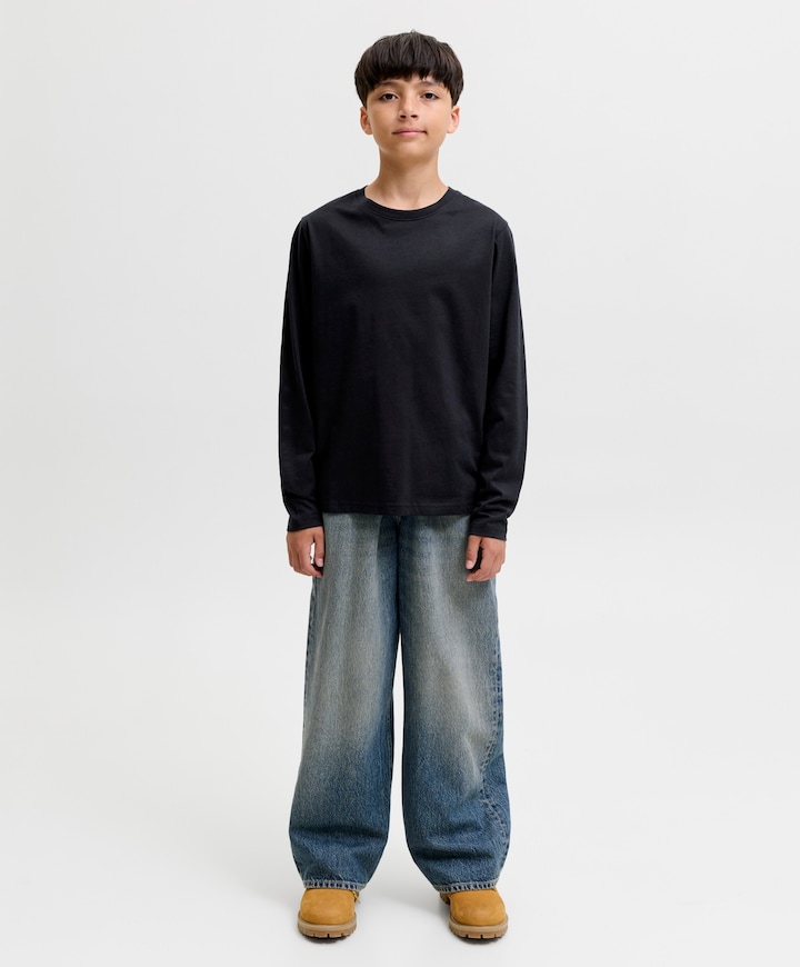 Jongens longsleeve zwart