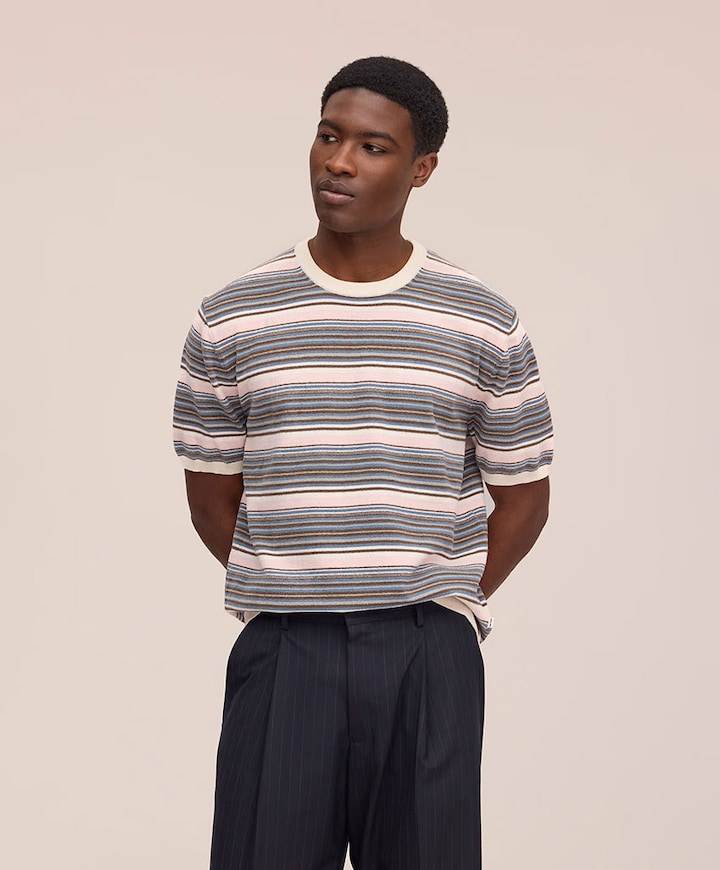 Heren T-shirt multicolor