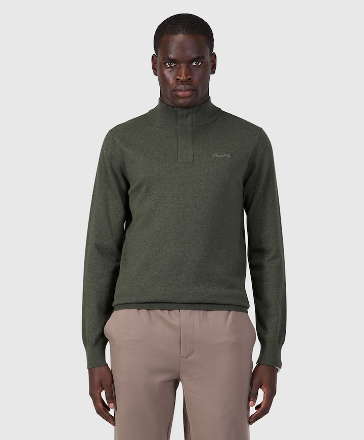 Heren trui groen