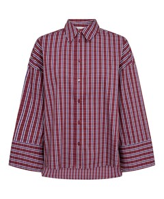 Dames blouse bordeaux