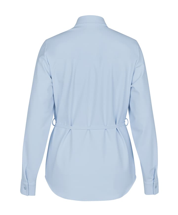 Dames blouse blauw