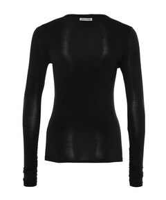 Dames longsleeve zwart