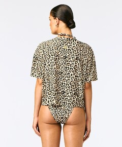 Dames t-shirt beige