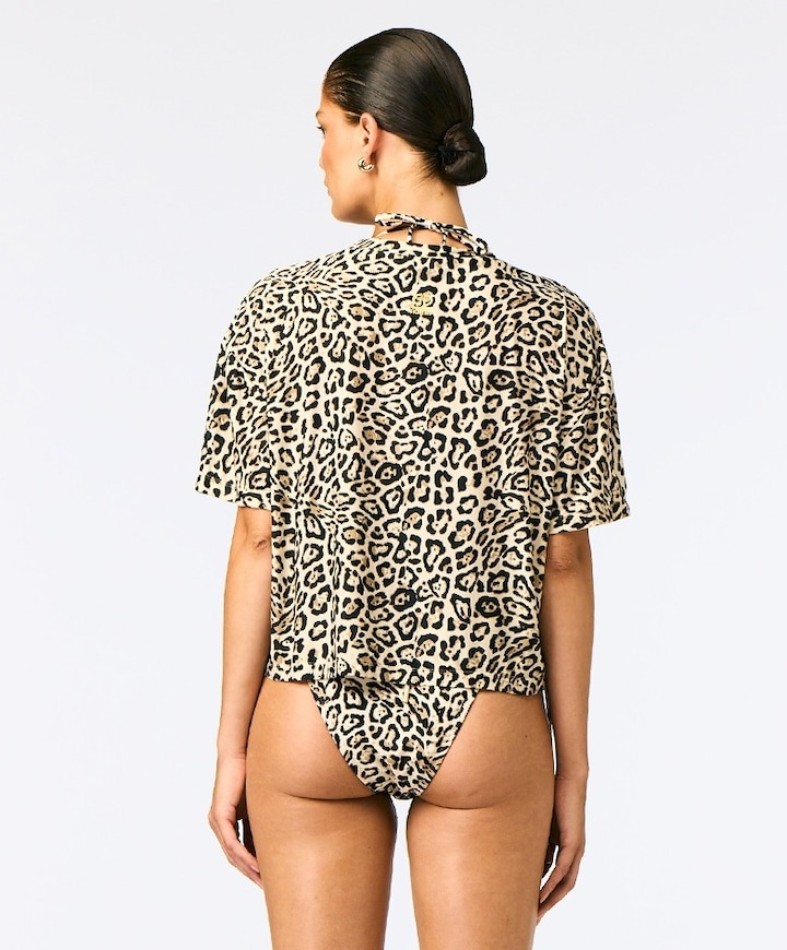 Dames t-shirt beige