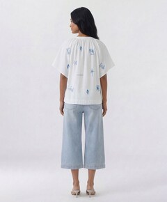 Dames blouse wit