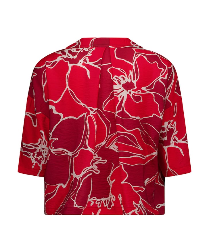 Dames blouse rood