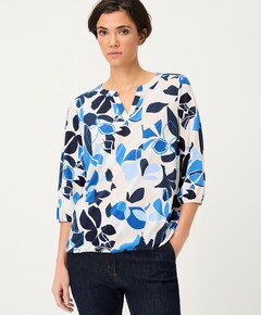 Dames longsleeve blauw