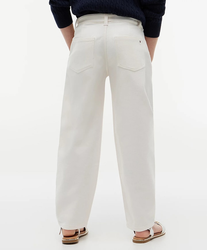 BARREL meisjes broek ecru