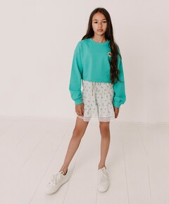 Meisjes sweater groen