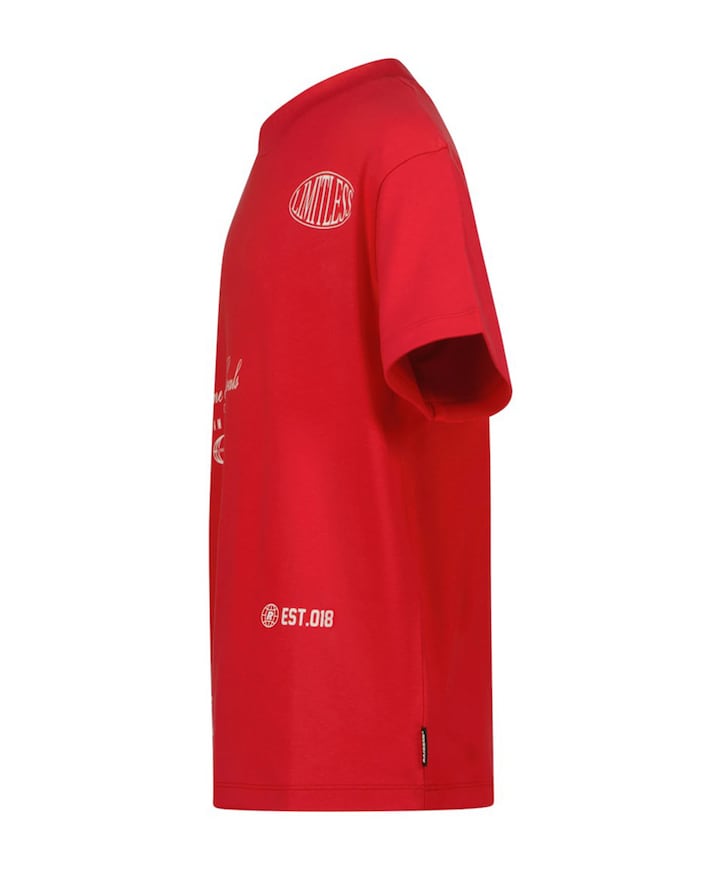 Jongens t-shirt rood