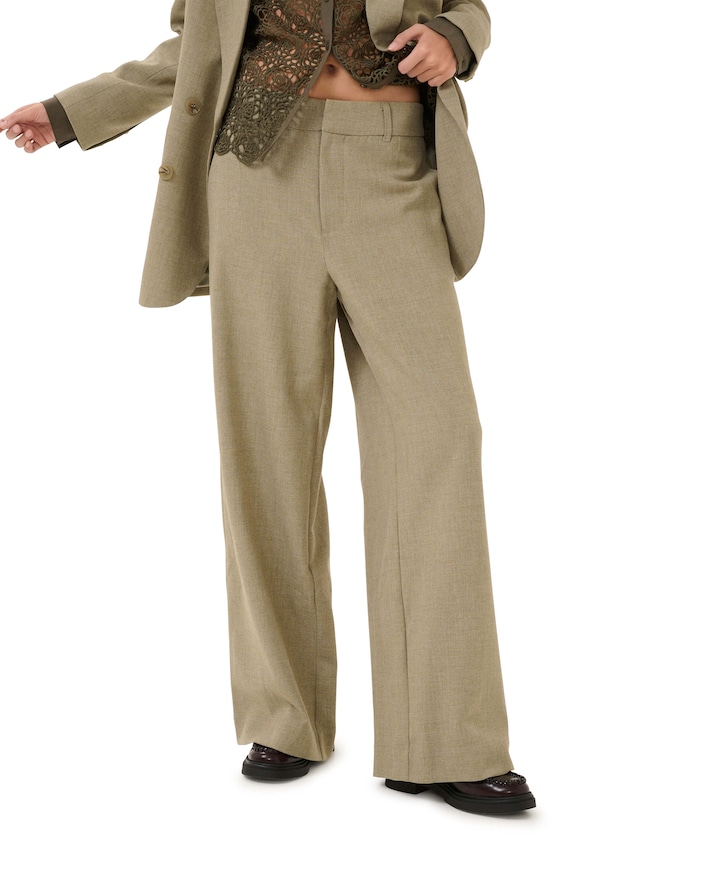 DionMW Wide Pant groen