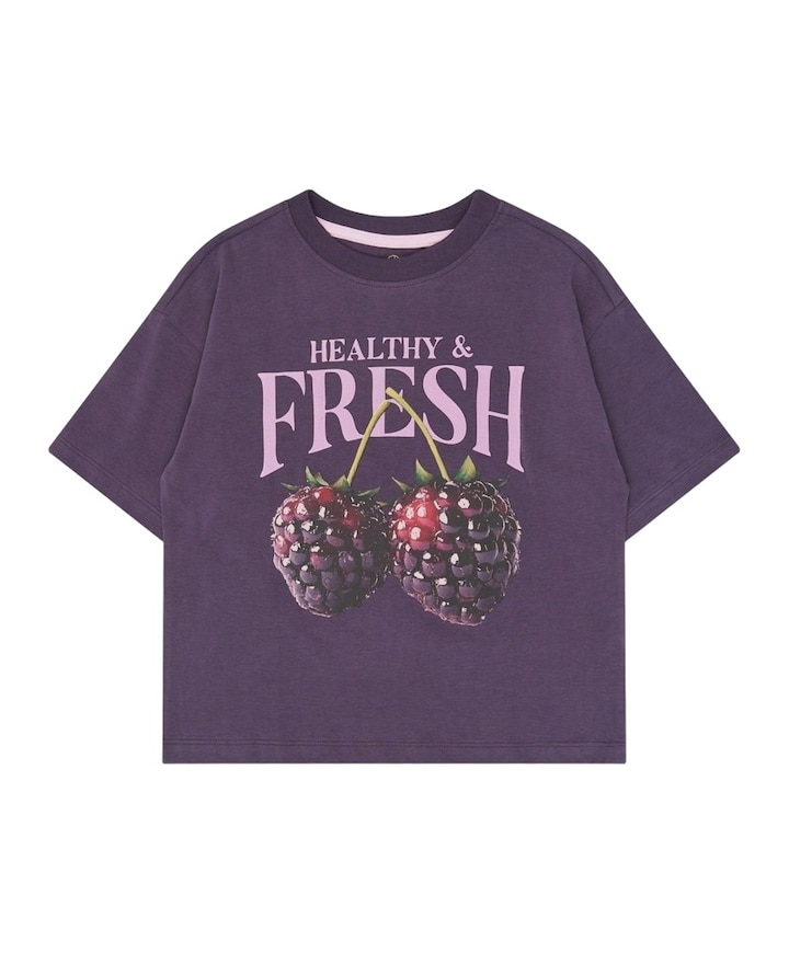 Meisjes T-shirt paars