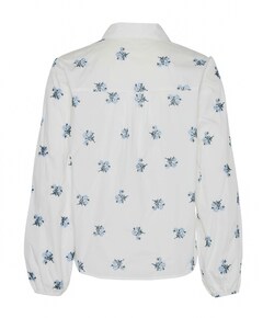 Dames blouse blauw